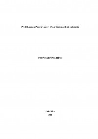 Profil Luaran Pasien Cedera Otak Traumatik di Indonesia