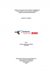 HUBUNGAN KADAR ASAM URAT DENGAN HIPERTENSI PADA PASIEN GAGAL GINJAL KRONIK DI RSUD Dr. MOEWARDI SURAKARTA