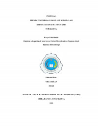 TEKNIK PEMERIKSAAN BONE AGE DI INSTALASI RADIOLOGI RSUD Dr. MOEWARDI SURAKARTA