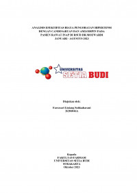ANALISIS EFEKTIFITAS BIAYA PENGOBATAN HIPERTENSI
DENGAN CANDESARTAN DAN AMLODIPIN PADA
PASIEN RAWAT INAP DI RSUD DR.MOEWARDI
JANUARI - AGUSTUS 2023
