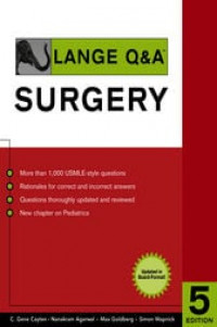 LANGE Q & A SURGERY 5th EDITION