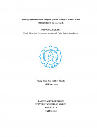 Hubungan Endometriosis Dengan Kejadian Infertilitas Wanita di Poli OBGYN RSUD Dr Moewardi