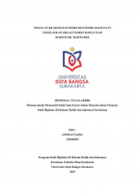 TINJAUAN KEAKURATAN KODE DIAGNOSIS MALIGNANT NEOPLASM OF BREAST PASIEN RAWAT INAP  DI RSUD DR. MOEWARDI