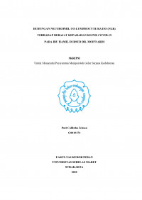 HUBUNGAN NEUTROPHIL-TO-LYMPHOCYTE RATIO (NLR) TERHADAP DERAJAT KEPARAHAN KLINIS COVID-19 PADA IBU HAMIL DI RSUD DR. MOEWARDI