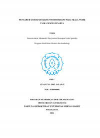 PENGARUH GUIDED IMAGERY PSYCHOTHERAPY PADA SKALA NYERI
PASKA SEKSIO SESAREA