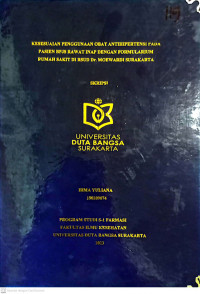 KESESUAIAN PENGGUNAAN OBAT ANTIHIPERTENSI PADA PASIEN BPJS RAWAT INAP DENGAN FORMULARIUM RUMAH SAKIT DI RSUD DR. MOEWARDI SURAKARTA