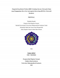 Pengaruh Drug Related Problem (DRP) Terhadap Outcome Clinis pada Pasien yang Menggunakan Direct Oral Anticoagulant Rawat Inap RSUD dr. Moewardi Surakarta