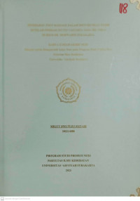 PENERAPAN FOOT MASSAGE DALAM MENURUNKAN NYERI SETELAH OPERASI SECTIO CAESAREA PADA IBU NIFAS DI RSUD DR. MOEWARDI SURAKARTA