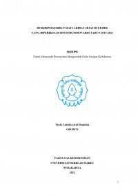 DESKRIPSI KORBAN MATI AKIBAT JEJAS DI LEHER YANG DIPERIKSA DI RSUD DR MOEWARDI TAHUN 2015-202