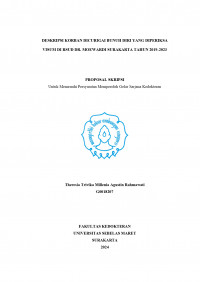 DESKRIPSI KORBAN DICURIGAI BUNUH DIRI YANG DIPERIKSA VISUM DI RSUD DR. MOEWARDI SURAKARTA TAHUN 2019-2023