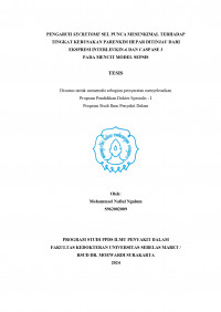 PENGARUH SECRETOME SEL PUNCA MESENKIMAL TERHADAP
TINGKAT KERUSAKAN PARENKIM HEPAR DITINJAU DARI 
EKSPRESI INTERLEUKIN-6 DAN CASPASE 3
PADA MENCIT MODEL SEPSIS