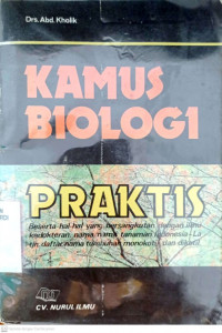 KAMUS BIOLOGI PRAKTIS