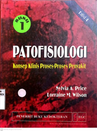 PATOFISIOLOGI BUKU 1 EDISI 4 KONSEP KLINIS PROSES-PROSES PENYAKIT