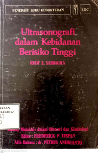 ULTRASONOGRAFI DALAM KEBIDANAN BERESIKO TINGGI