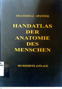 HANDATLAS DER ANATOMIE DES MENSCHEN
