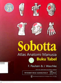 SOBOTTA ATLAS ANTOMI MANUSIA BUKU TABEL