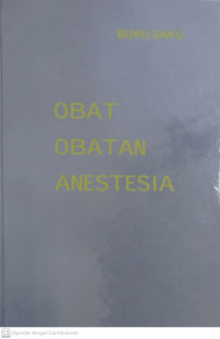 BUKU SAKU OBAT OBATAN ANESTESIA