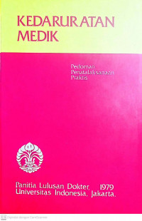 KEDARURATAN MEDIK Pedoman Penatalaksanaan Praktis