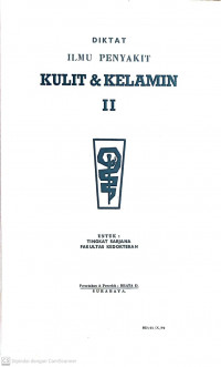 DIKTAT ILMU PENYAKIT KULIT & KELAMIN II