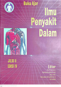 BUKU AJAR ILMU PENYAKIT DALAM  JILID II EDISI IV