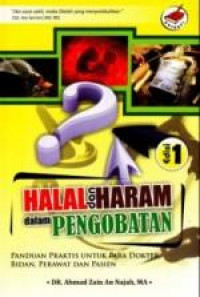 HALAL dan HARAM dalam PENGOBATAN
