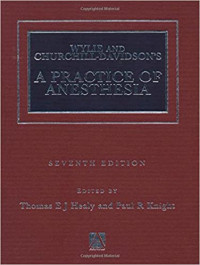 Image of A PRACTICE OF ANAESTHESIA Wylie And Churchill-Davidson's