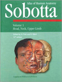Image of SOBOTTA ATLAS OF HUMAN ANATOMY VOL 1 ED. 14th (Head, Neck, Upper Limb)
