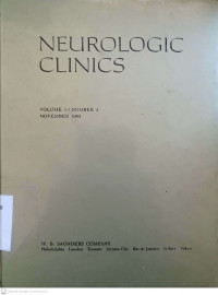 NEUROLOGIC CLINICS VOLUME 1/ NUMBER 4