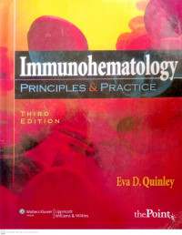 IMMUNOHEMATOLOGY PRICIPLES & PRACTICE THIRD EDITION