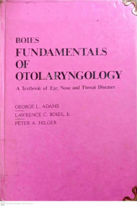 BOIES FUNDAMENTALS OF OTOLARYNGOLOGY FIFTH EDITION