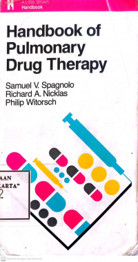 HANDBOOK OF PULMONARY DRUG THERAPY