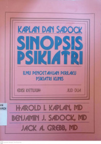 KAPLAN AND SADOCK'S SYNOPSIS OF PSYCHIATRY