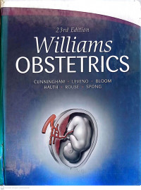 WILLIAMS OBSTETRICS 23rd EDITION