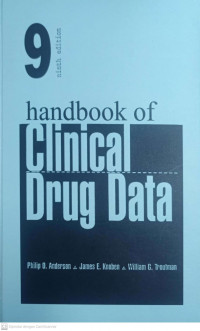 HANDBOOK OF CLINICAL DRUG DATA 9 NINTH EDITION