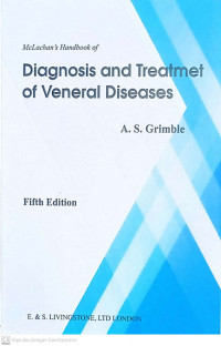 McLachan's Handbook Of DIAGNOSIS AND TREATMENT OF VENERAL DISEASES