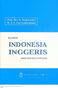 KAMUS INDONESIA INGGERIS EDISI RINGKAS POPULER