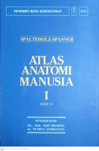 SPALTEHOLZ-SPANNER ATLAS ANATOMI MANUSIA I EDISI 16