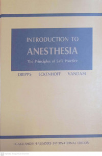 INTRODUCTION TO ANESTHESIA