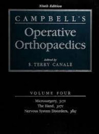 CAMPBELL'S OPERATIVE ORTHOPAEDICS.VOL.1